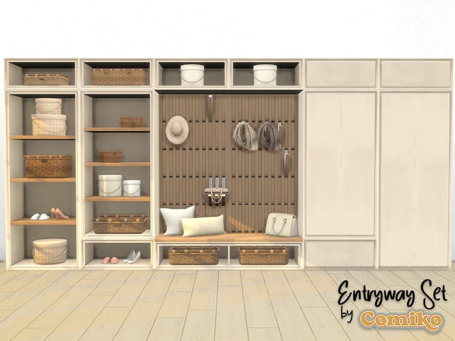 Галерея мода Набор для прихожей Entryway Set #2